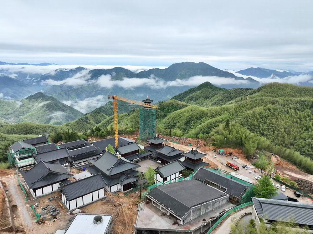 天台古建筑设计，天台宗教建筑规划设计施工全案