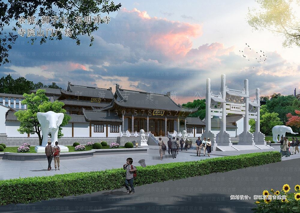 建德古建筑设计，建德寺庙方案设计与施工一体化