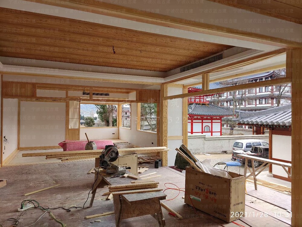 龙泉古建筑设计，龙泉佛教建筑方案设计与施工装修