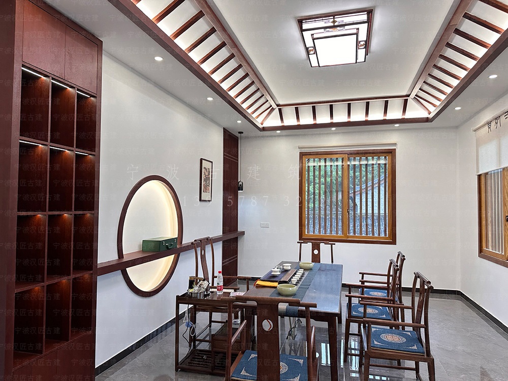 宁波古建筑设计，宁波寺院装修设计与施工落地