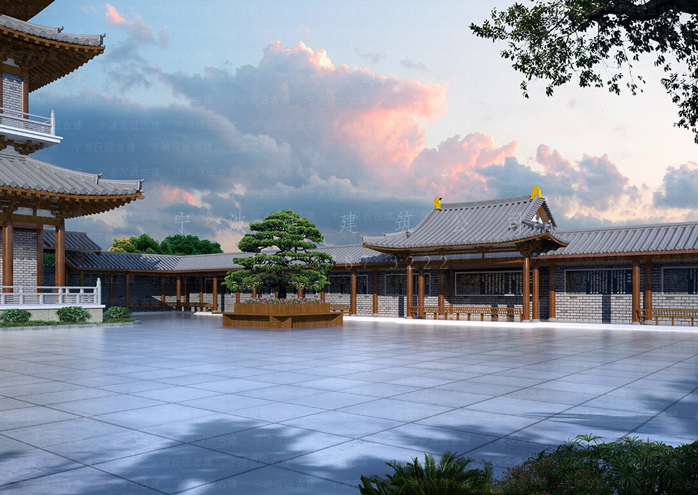 邳州古建筑设计，邳州寺庙规划设计与施工全程服务