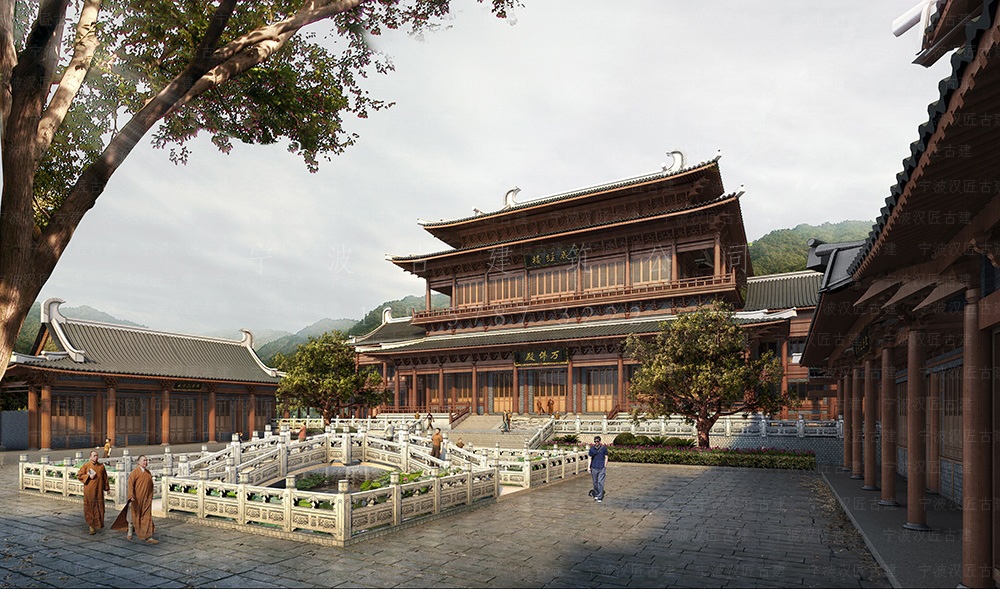 新沂古建筑设计,新沂寺庙总体规划与施工装修服务