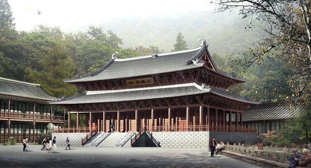 常山寺庙设计 常山寺庙规划设计与工程施工一体化