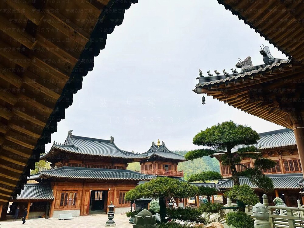 乐清古建筑设计，乐清寺院装修设计与施工落地