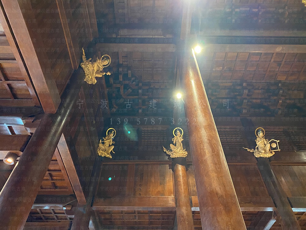 天台古建筑设计，天台寺庙规划设计与工程施工一体化